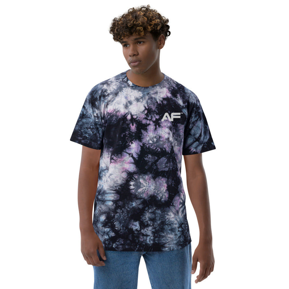 Blue & Purple Tie Dye Shirt Unisex All Sizes 