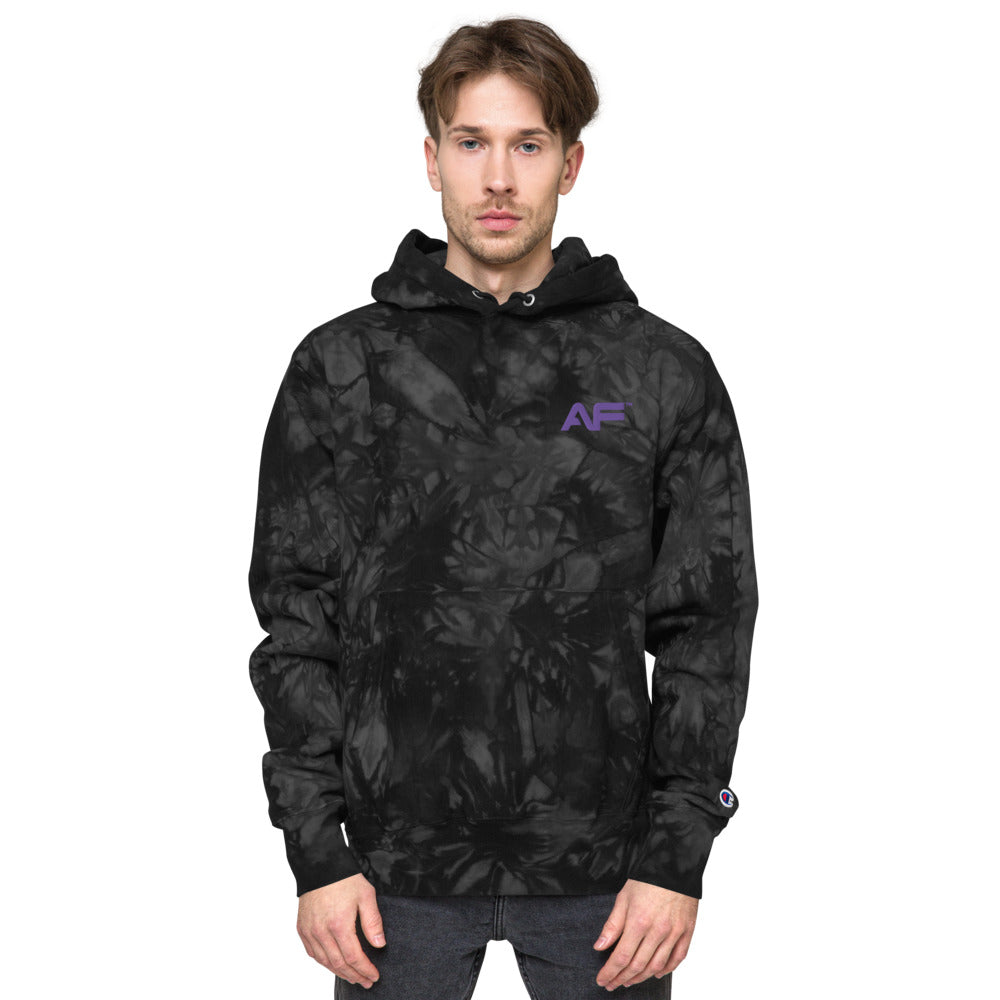 Champion tie discount dye hoodie purple